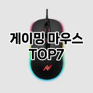 게이밍 마우스 추천 TOP 7 가성비 인기순위