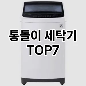통돌이 세탁기 추천 TOP 7 가성비 인기순위